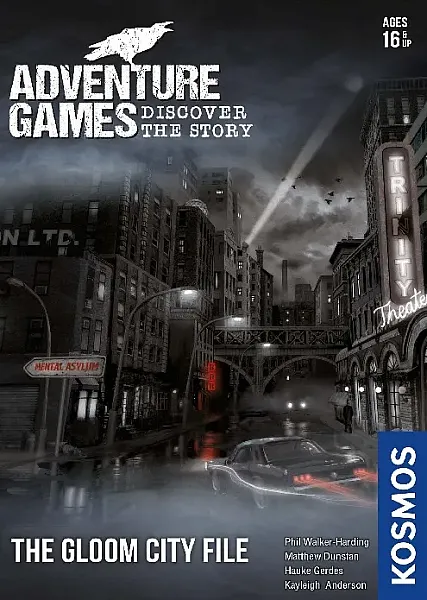 ADVENTURE GAMES: THE GLOOM CITY FILE - EN